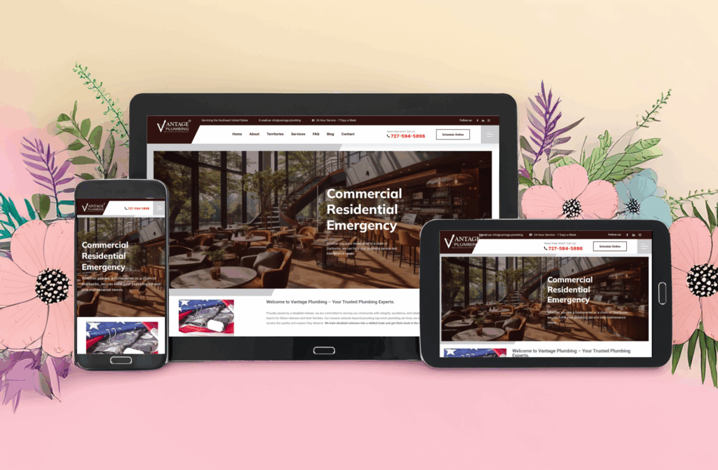 Webshot for vantage.plumbing